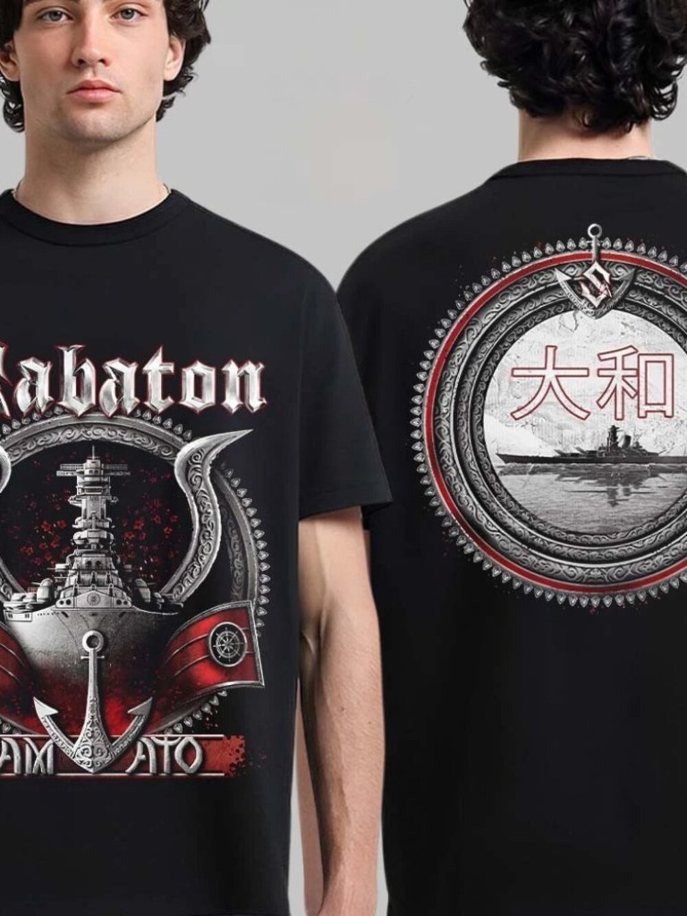 Sabaton Yamato Single Art Two Sided T-Shirt 254